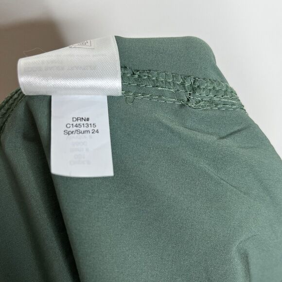 Eddie Bauer Traveler Ankle Pants Green Womens XXL Lightweight UPF 50 - Picture 11 of 11